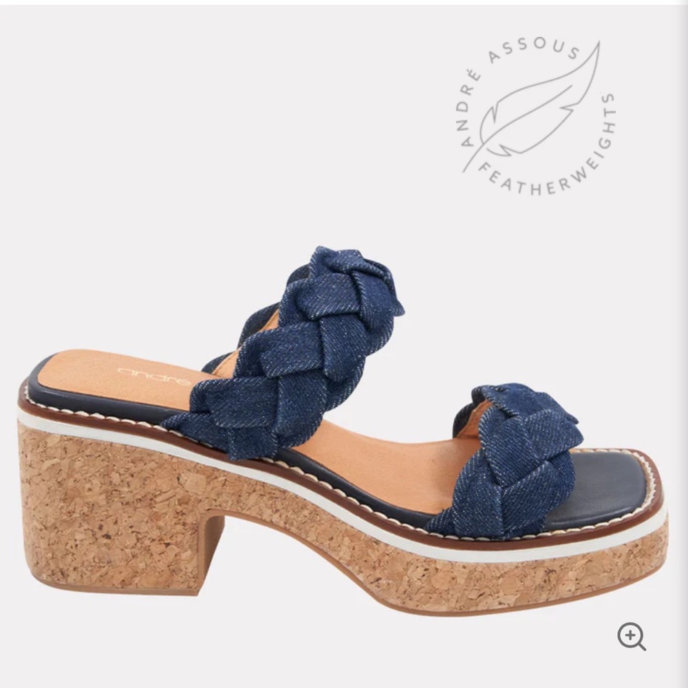 Andre Assous LAYLA DENIM FEATHERWEIGHTS™ HEEL